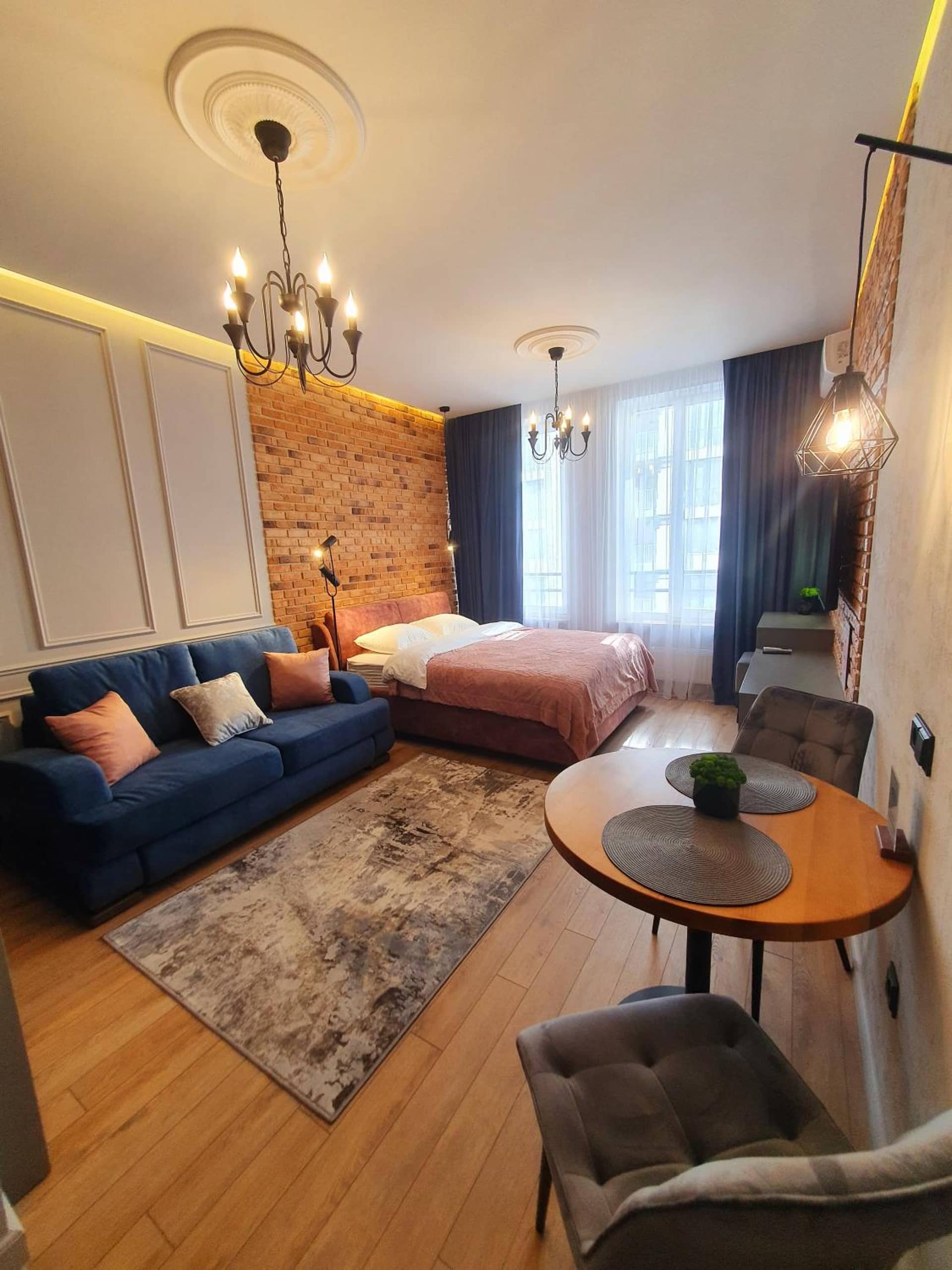 Designer apartment in the residential complex "Yaroslavivsky City" in the center of Kiev