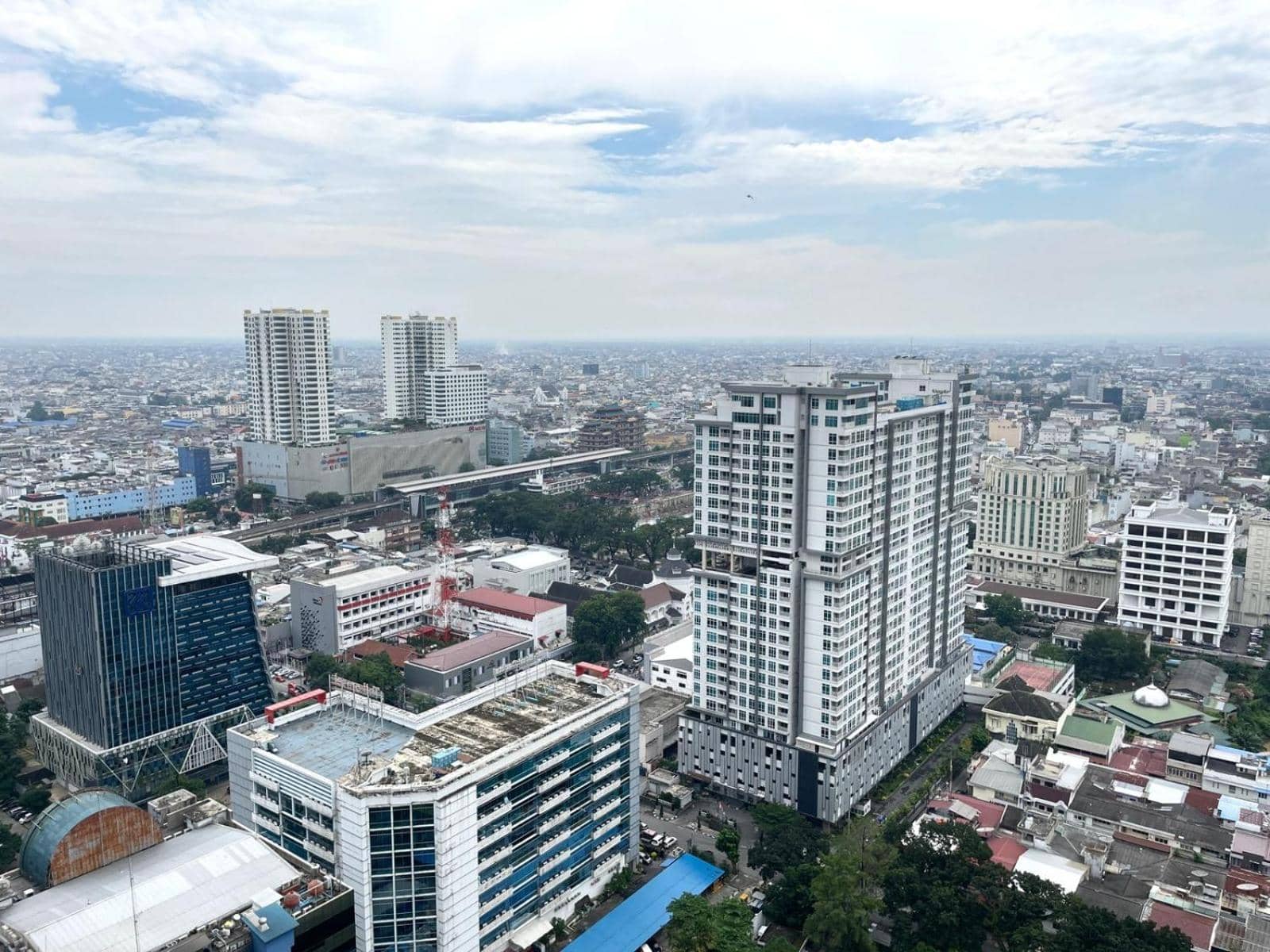 1Br 2-4 pax Podomoro overlooking Medan city
