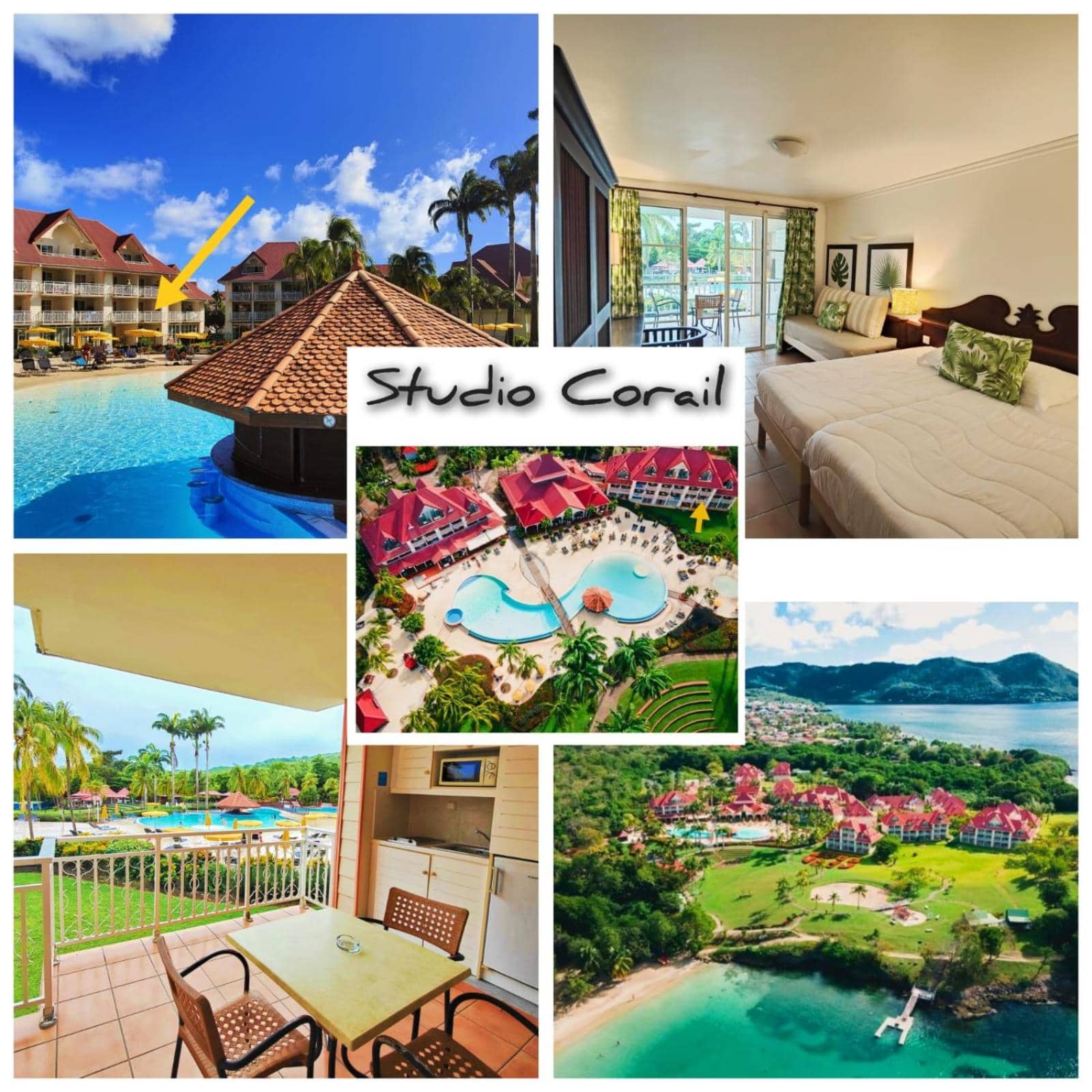 Studio Corail Sainte Luce