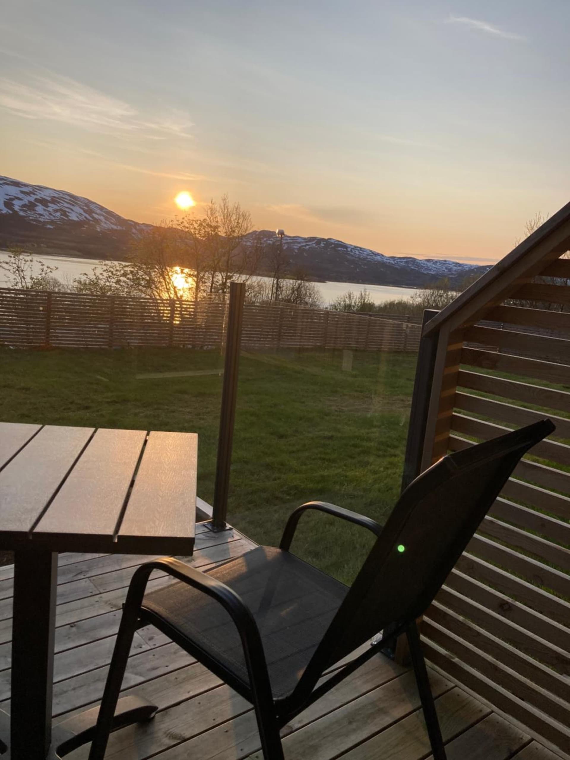A place for Aurora in wintertime and midnight sun in summer-time!