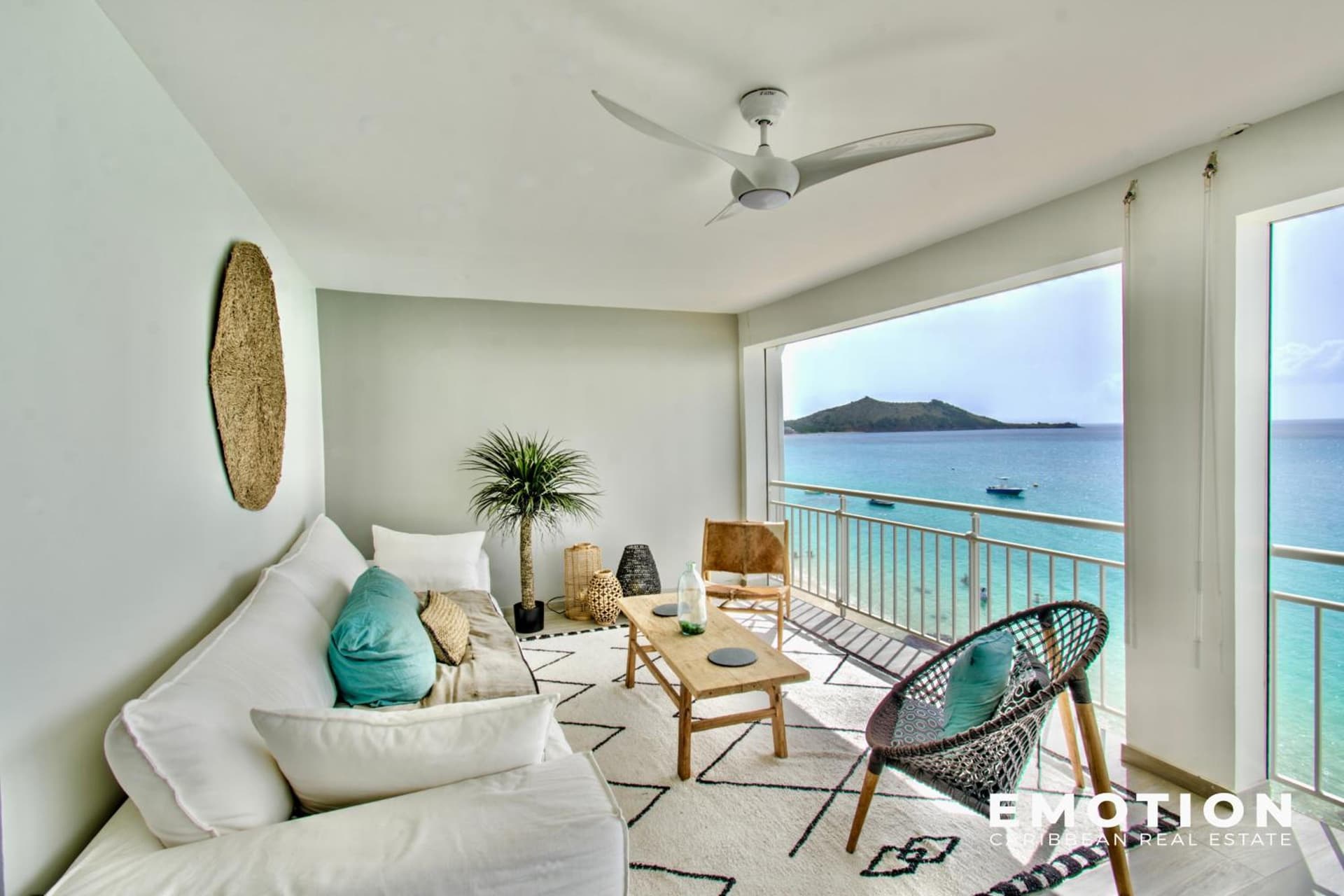 Appartement 2 chambres sur la belle plage de grand case