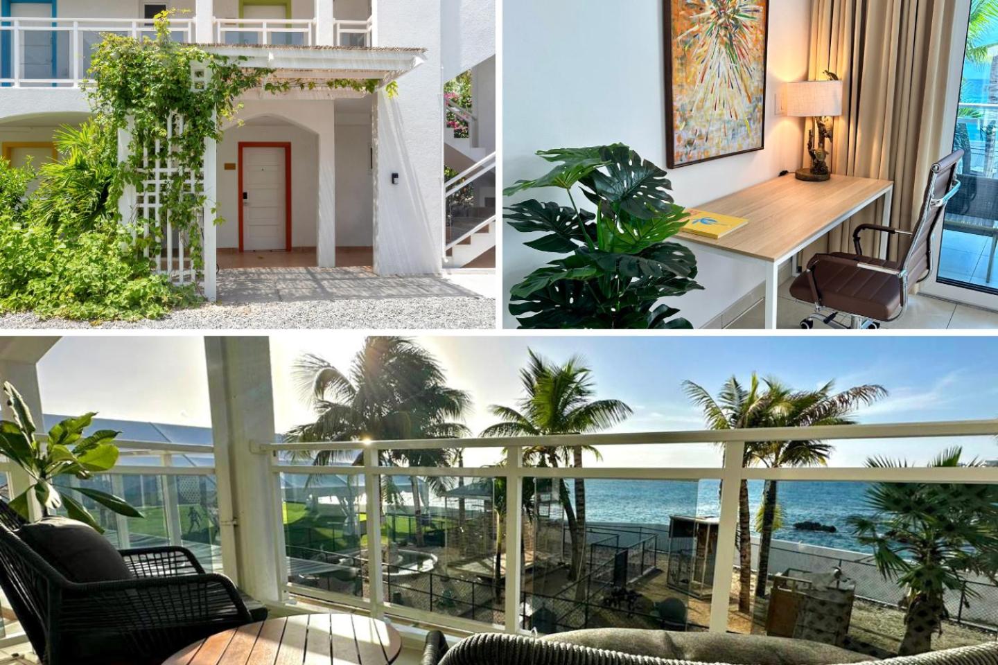 Maho Beach Bright Studio, Ocean View