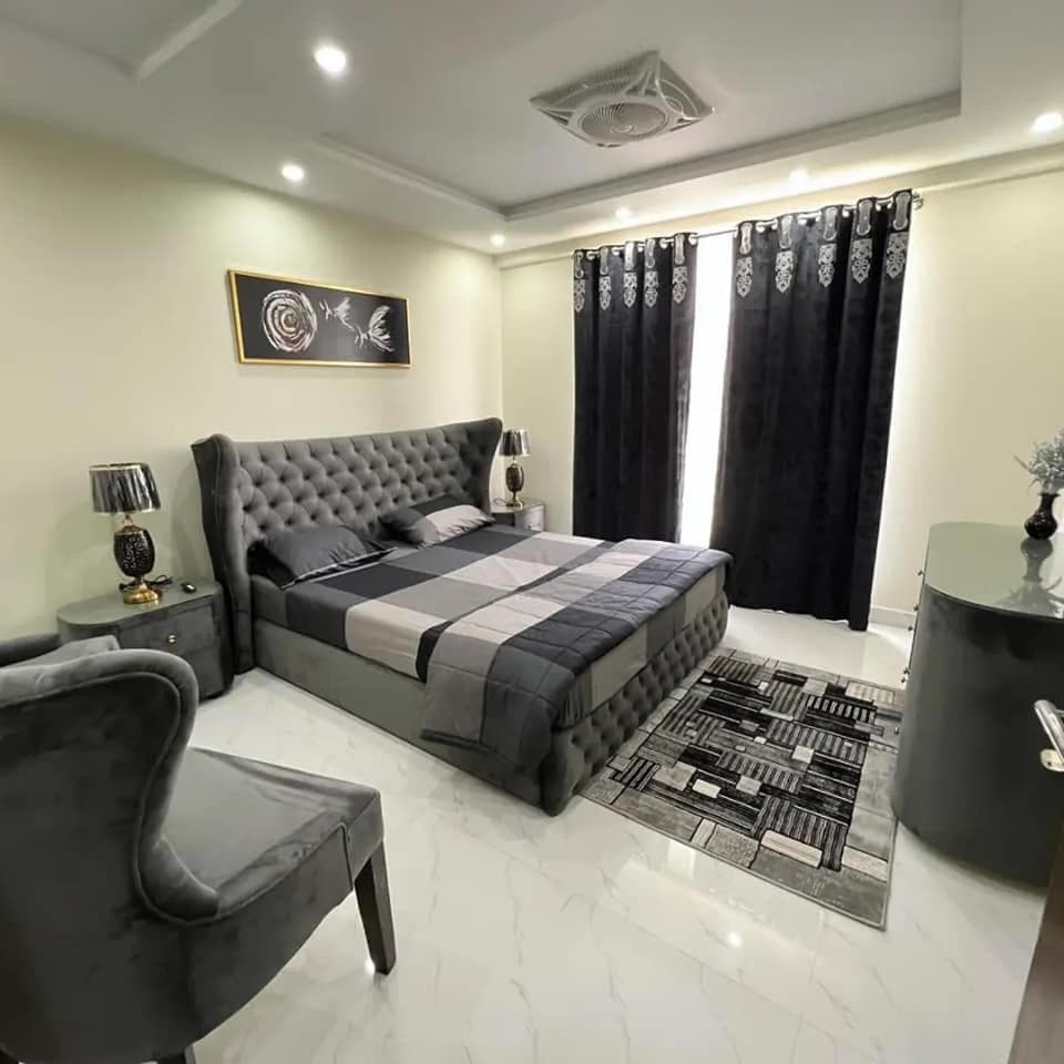 2 Bedroom Serviced Apartment Phase 7 Near Food Street By Prestige Management
