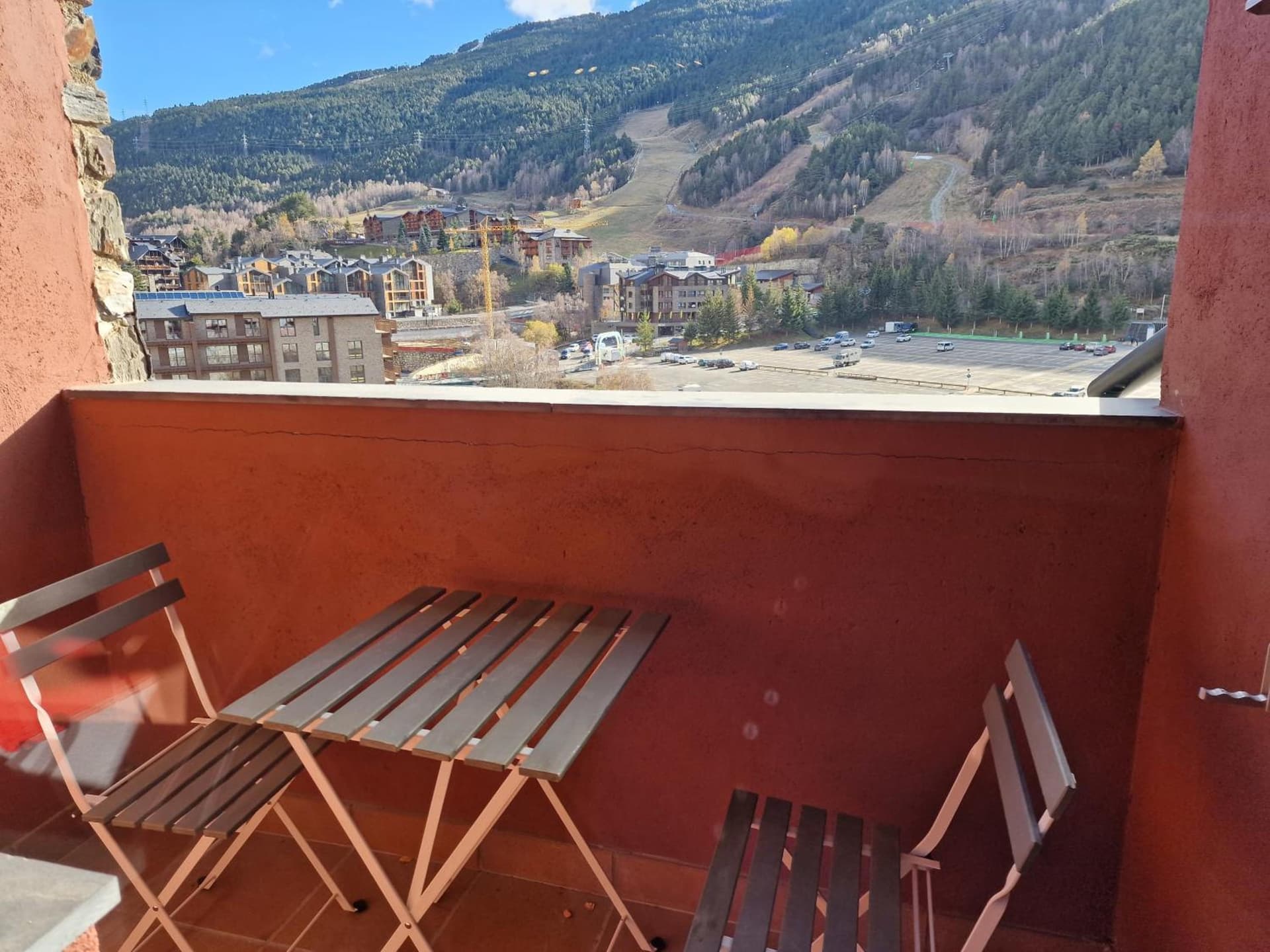 Apartamento en El Tarter con terraza y vistas