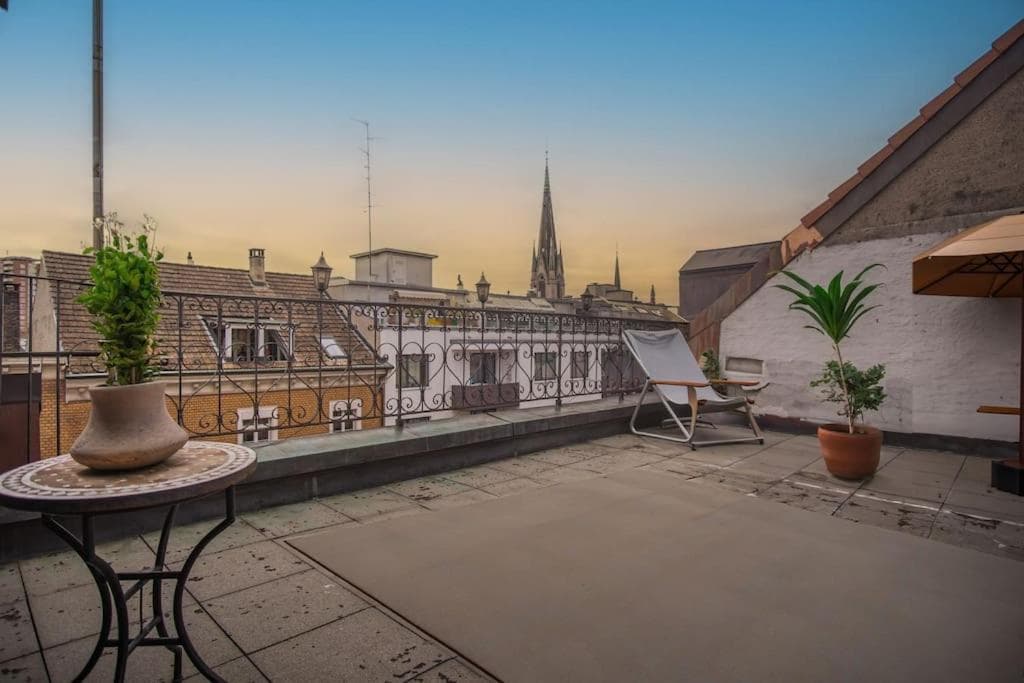 Penthouse in Basel Center with free BaselCard
