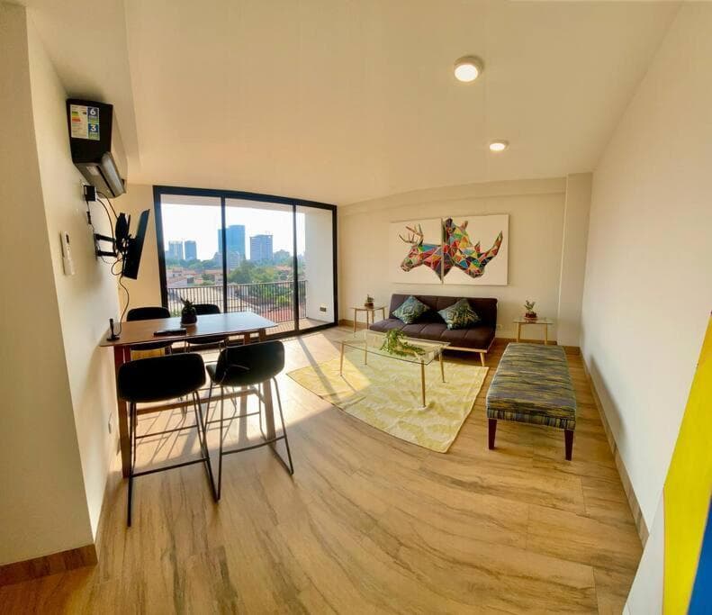 Cómodo Apartamento de 2 dormitorio en Santa Cruz incluye parqueo