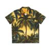 PalapaVibez Green Palm Tree's Hawaiian Shirt