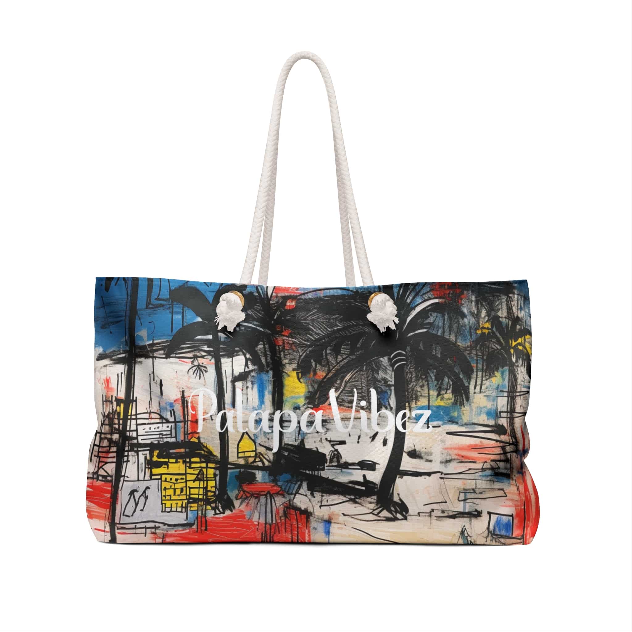 PalapaVibez Tropical Graffiti Weekender Bag