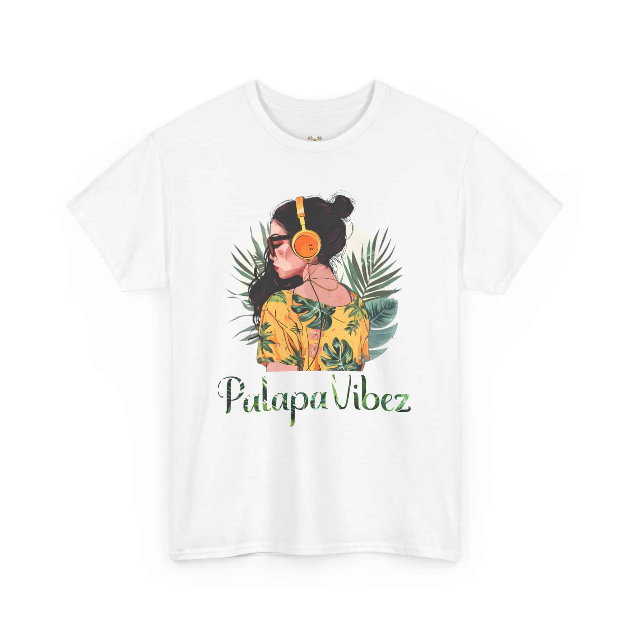 PalapaVibez Tropical Soundwave Tee