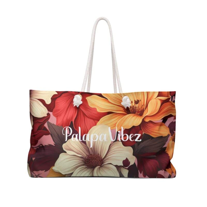 PalapaVibez Floral Flow Weekender Bag