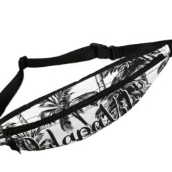PalapaVibez Monochrome Palms Fanny Pack