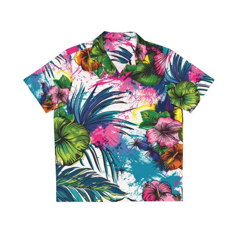 PalapaVibez Jungle Paint Hawaiian Shirt