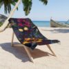 PalapaVibez Golden Toucan Beach Towel