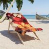PalapaVibez Floral Flow Beach Towel