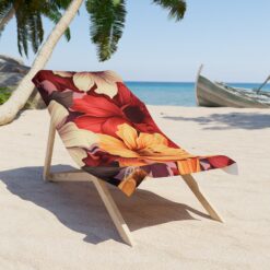 PalapaVibez Floral Flow Beach Towel