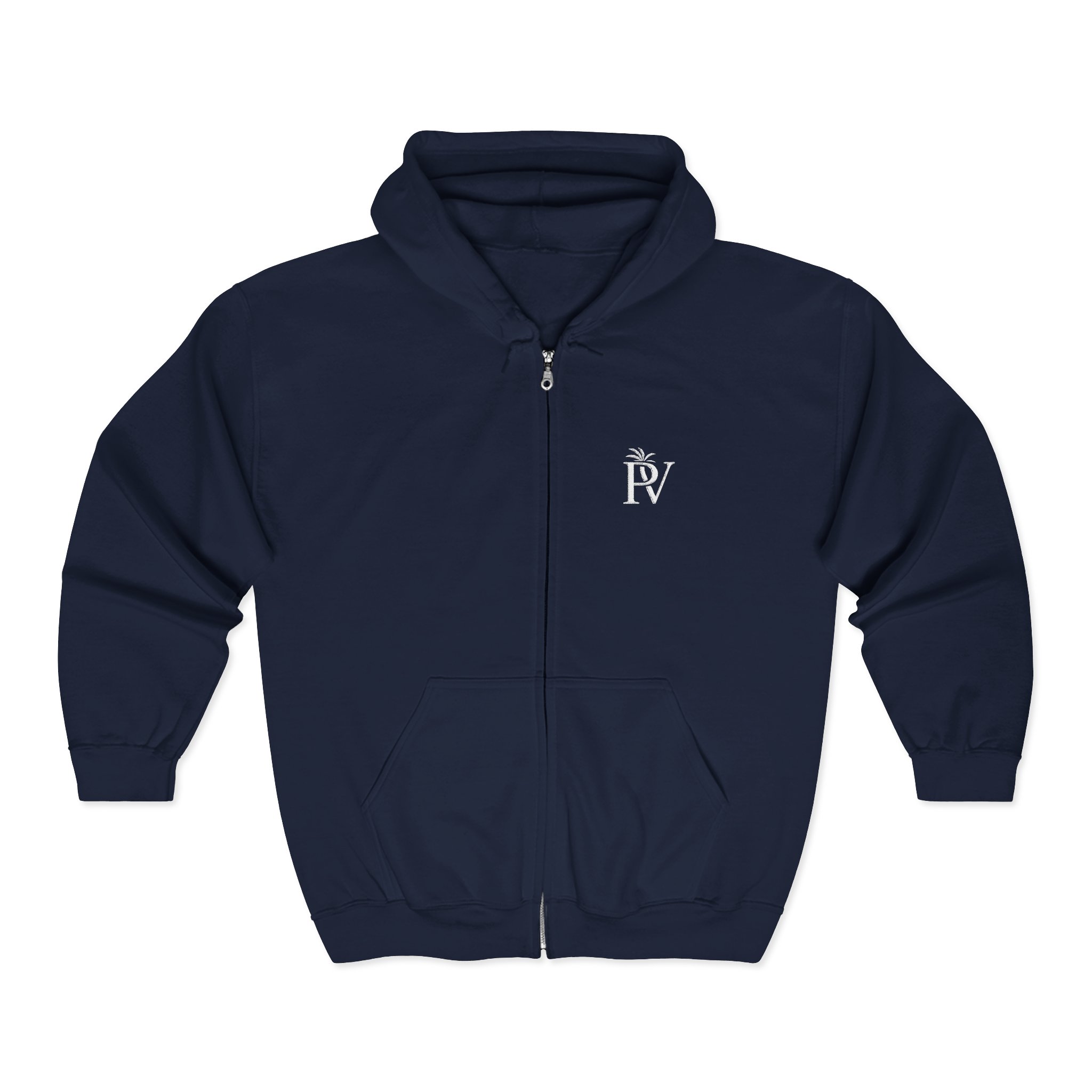 PalapaVibez PV Full Zip Hooded Sweatshirt