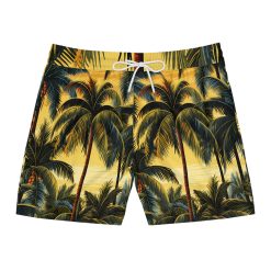PalapaVibez Golden Escape Swim Shorts
