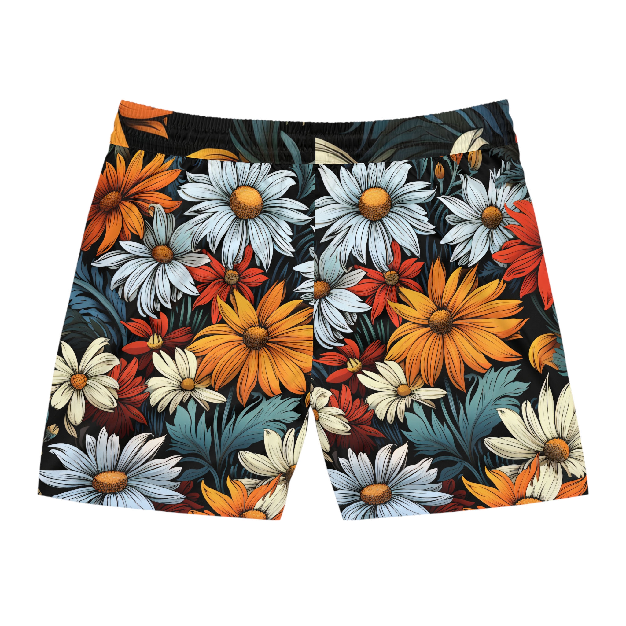 PalapaVibez Sunflower Swim Shorts