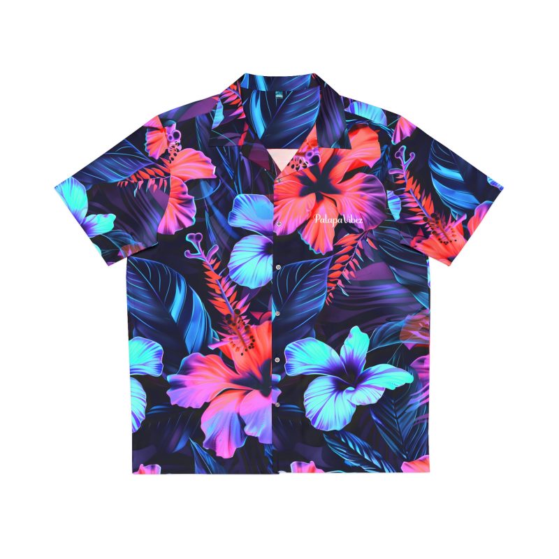 PalapaVibez Aloha After Dark Hawaiian Shirt
