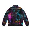PalapaVibez Graffiti City Mens Puffer Jacket