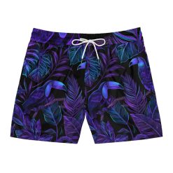 PalapaVibez Violet Toucan Swim Shorts