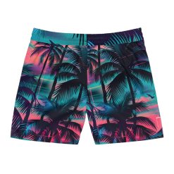 PalapaVibez Palm City Nights Swim Shorts