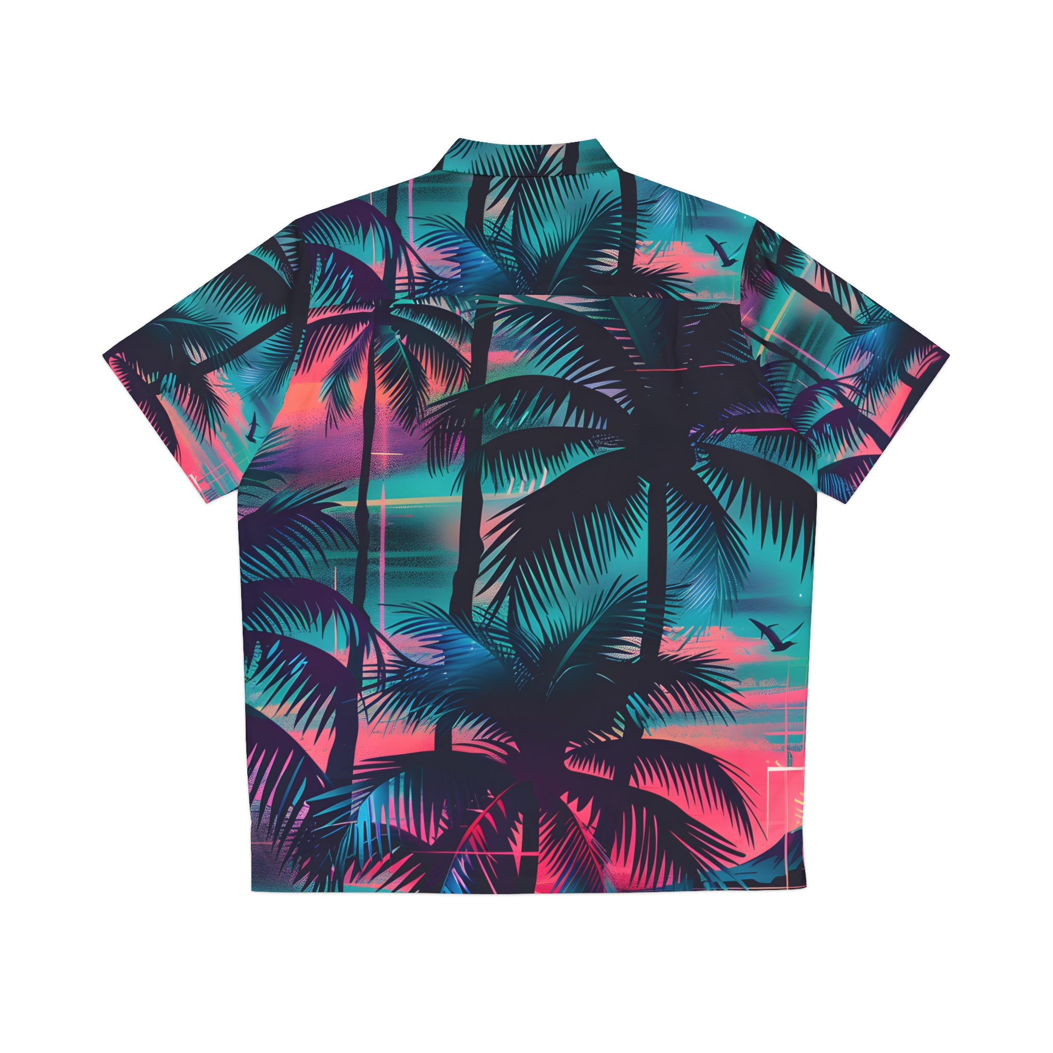 PalapaVibez Palm City Nights Hawaiian Shirt