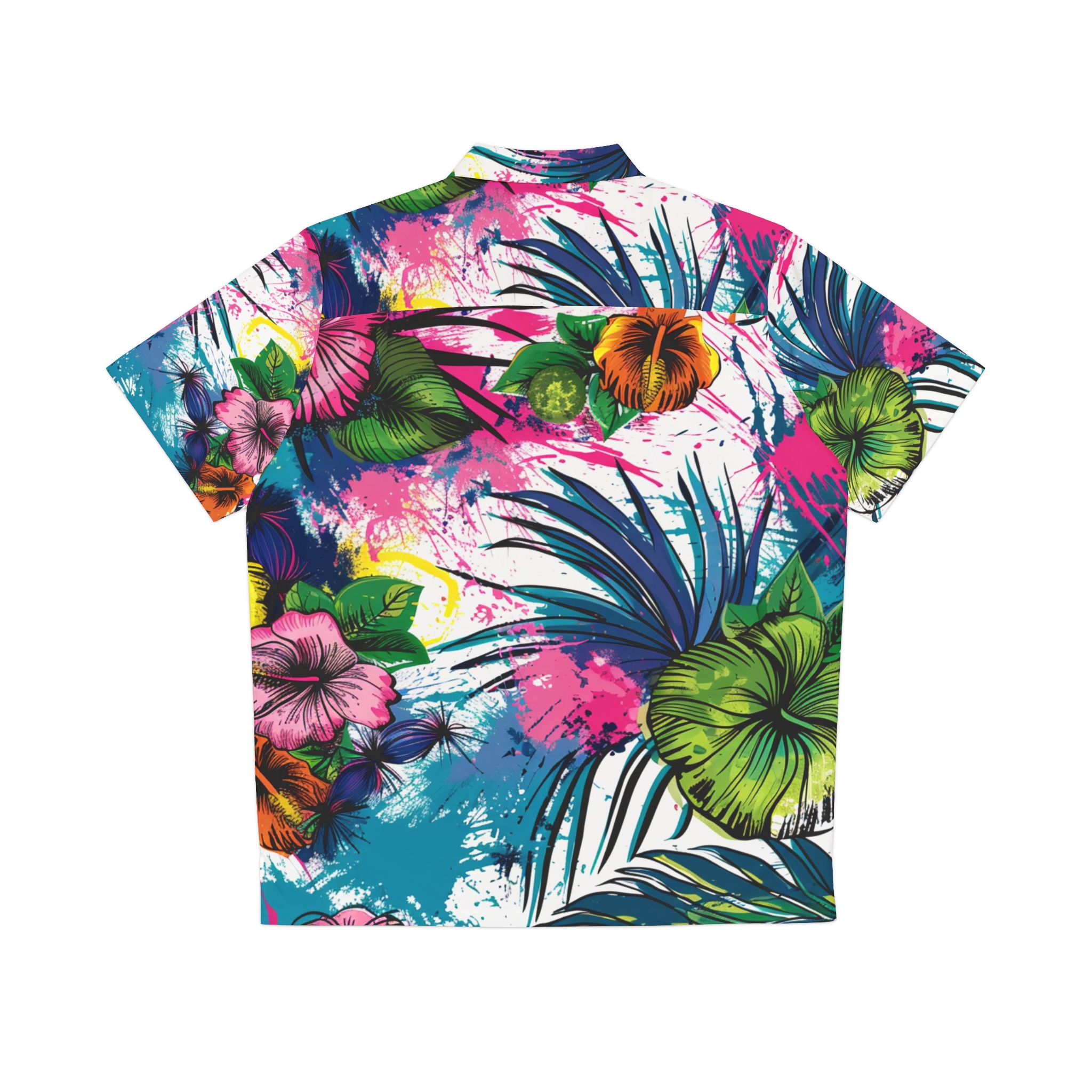 PalapaVibez Jungle Paint Hawaiian Shirt