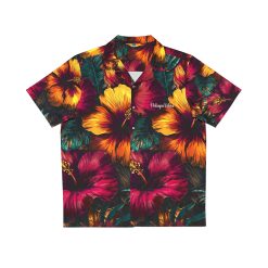 PalapaVibez Volcanic Bloom Hawaiian Shirt