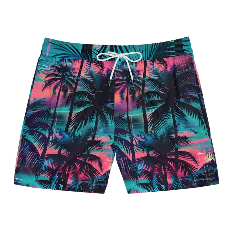 PalapaVibez Palm City Nights Swim Shorts